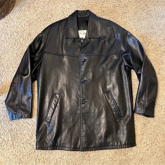 REMY Leather Jacket CLASSIC Black - Sz 42 Made in USA - Picture 9 of 16